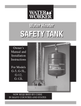 Water Worker G12L Guía de instalación