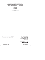 Kohler 21166-G Guía de instalación