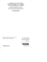 Kohler 11421-CP Guía de instalación