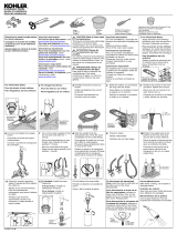 Kohler K-R596-SD-CP Guía de instalación