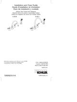Kohler K-16111 Guía de instalación
