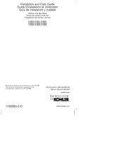 Kohler K-R3822-4-NA Guía de instalación