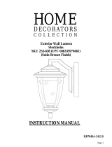 Home Decorators Collection HB7049A-34 Instrucciones de operación