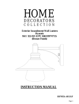 Home Decorators Collection HB7055A-48 Instrucciones de operación