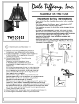 Dale Tiffany TW100852 Guía de instalación