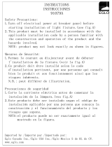 Eglo 91079A Guía de instalación