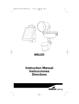 All-Pro P8-MSLED Instrucciones de operación