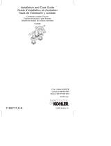 Kohler K-13490-4-2BZ Guía de instalación