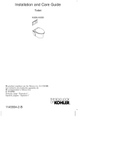 Kohler K-6303-7 Guía de instalación