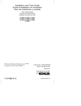 Kohler K-13696-BGD Guía de instalación