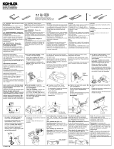 Kohler K-3588-0 Guía de instalación