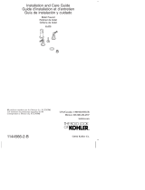 Kohler 470-4V-BN Guía de instalación
