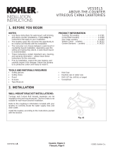 Kohler K-14222-WG-M3 Guía de instalación