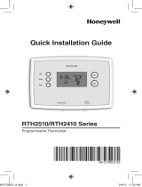 Honeywell RTH2510B Instrucciones de operación