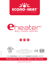 Econo-Heat Eheater 0606 Manual de usuario