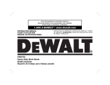 DeWalt DWX725B Manual de usuario