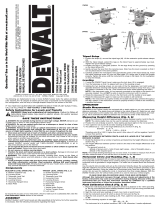 DeWalt DW090K Manual de usuario