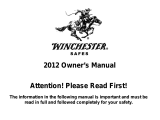 Winchester Safes R-6036-31-7-E Instrucciones de operación
