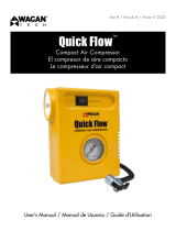 Wagan Quick-Flow Compact Air Compressor Manual de usuario