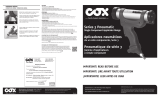 COX 63002 Instrucciones de operación