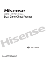 Hisense FD90D6AWD Guía del usuario