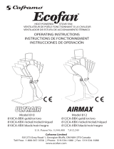 Ecofan AC-F125 Manual de usuario