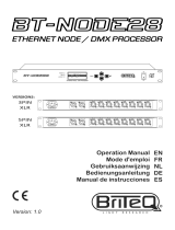 Briteq BT-NODE28 (5pin XLR) El manual del propietario