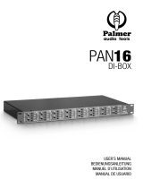 Palmer Pan 16 Manual de usuario
