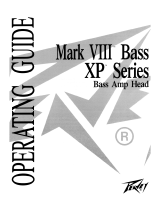 Peavey Mark VIII XP Series Bass Amp Head El manual del propietario