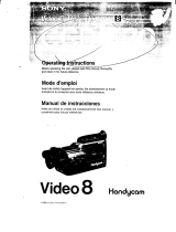 Sony CCD-F30 Instrucciones de operación