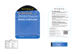 Dynex DX-DA100511 Manual de usuario