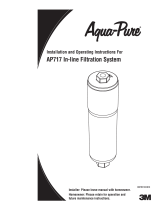 3M Aqua-Pure™ In-Line Water Filtration Systems Instrucciones de operación