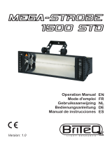Briteq MEGA-STROBE 1500 STD El manual del propietario