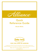 Baby Lock Alliance El manual del propietario