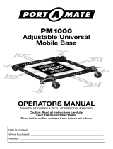 Bora Portamate PM1000 Manual de usuario