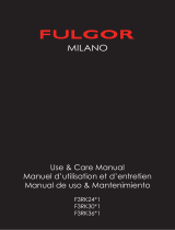 Fulgor Milano F3RK24B1 Manual de usuario