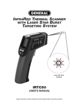 General Tools & Instruments IRTC50 Manual de usuario