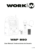 Work Pro WAP 850 Manual de usuario