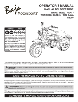 Baja motorsports MB200 Manual de usuario