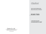 Clarion EQS755 Manual de usuario