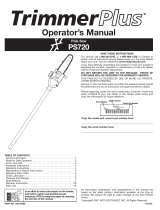 MTD TrimmerPlus PS720 Manual de usuario
