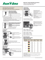 Rain Bird AG5 Maxi-Paw Pop-Up Impact Sprinklers El manual del propietario