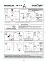 American Standard 2514.101.020 Guía de instalación