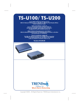 Trendnet TS-U100 Quick Installation Guide