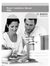 Bosch NEM7350UC/01 Guía de instalación