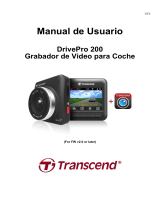 Transcend DrivePro 200 Manual de usuario