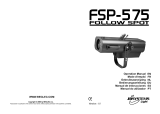 JBSYSTEMS FSP-575 El manual del propietario