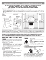 Kenmore Elite 95073 Guía de instalación