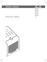 Acoustic Energy WiFi Radio Manual de usuario