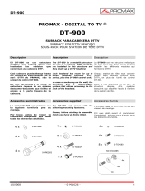 Promax DT-900 Manual de usuario